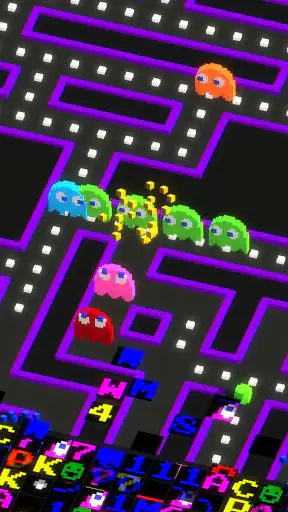 PAC-MAN 256 - 次世代エンドレスパックマン！- screenshot