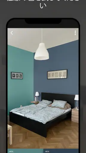 Paint my Room - 色を試す screenshot