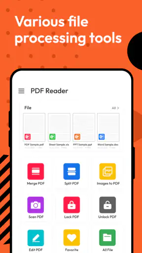 PDF Reader Home- File Viewer screenshot