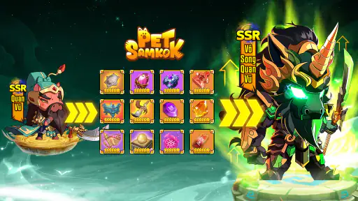 Pet Samkok - 3Q war screenshot 10