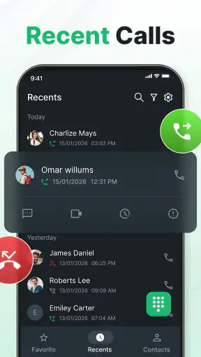 Phone Dialer - Contacts & Home screenshot 11