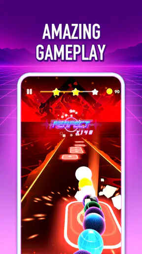 Piano Ballz Beat: 音楽ゲーム ボールゲーム screenshot 10
