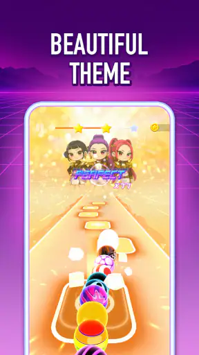 Piano Ballz Beat: 音楽ゲーム ボールゲーム screenshot