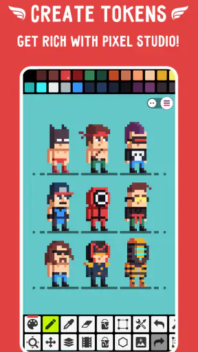 Pixel Studio: pixel art editor screenshot
