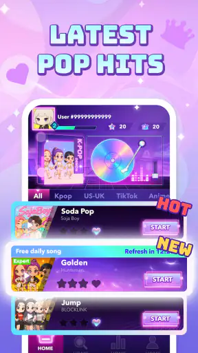 Pop Piano: 音楽ゲーム ボールゲーム screenshot