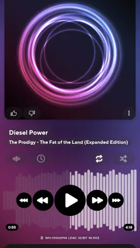 Poweramp 音楽プレーヤー screenshot