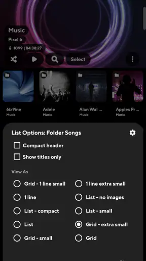 Poweramp 音楽プレーヤー screenshot