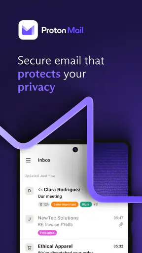 Proton Mail - 暗号化メール screenshot