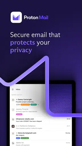 Proton Mail - 暗号化メール screenshot