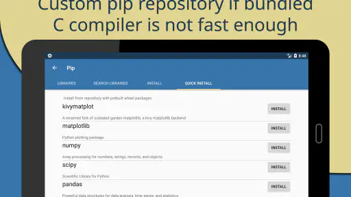 Pydroid 3 - IDE for Python 3 screenshot 11