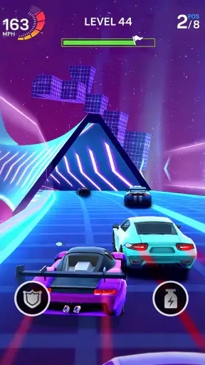 Racing Rush 3D:爽快カーレースゲーム screenshot 11