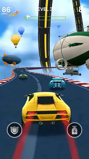 Racing Rush 3D:爽快カーレースゲーム screenshot 12