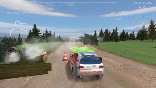 Rally Fury - ハイスピードのラリーレーシング screenshot