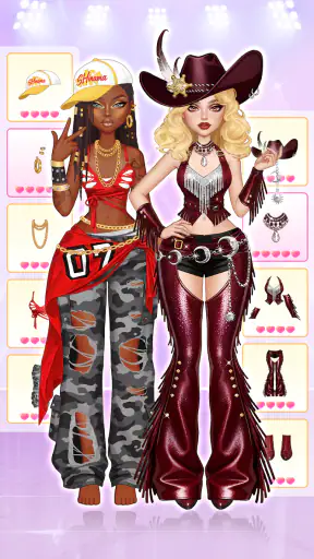 Rebel Glam：ファッションアイドル着せ替え screenshot