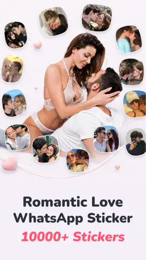 Romantic Stickers WAStickers screenshot