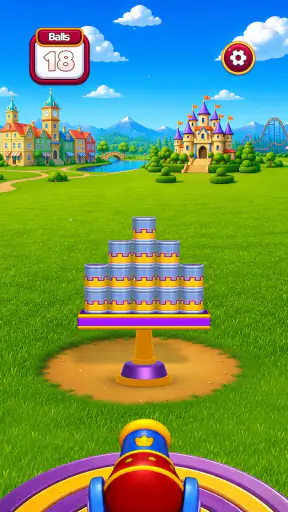 Royal Smash! - Physics Puzzle screenshot