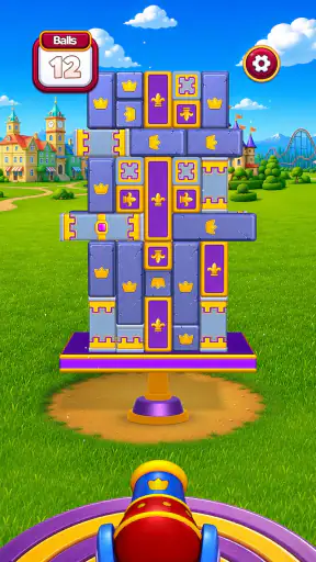Royal Smash! - Physics Puzzle screenshot