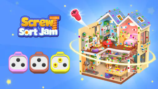 Screw Sort Jam™ - ネジのねじはずし screenshot