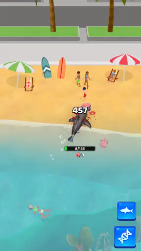 Shark Universe: サバイバルワールド screenshot