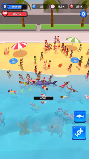 Shark Universe: サバイバルワールド screenshot