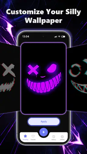 Silly Fun Smile Live Wallpaper screenshot 9