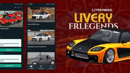 Skin FRLegends Livery Mod screenshot 9