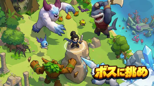 Skull Hero (スカルヒーロー): 英雄の世界へ！ screenshot 10