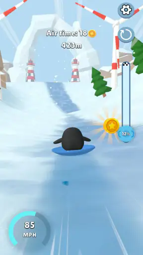 Sled Surfers - ズ - 坂冒険 screenshot
