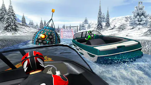 Speed Boat Crash Racing screenshot 10