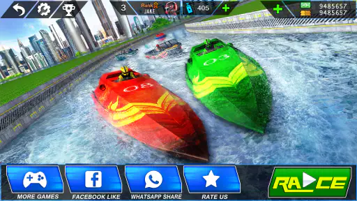Speed Boat Crash Racing screenshot 11