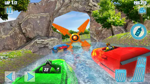 Speed Boat Crash Racing screenshot 12