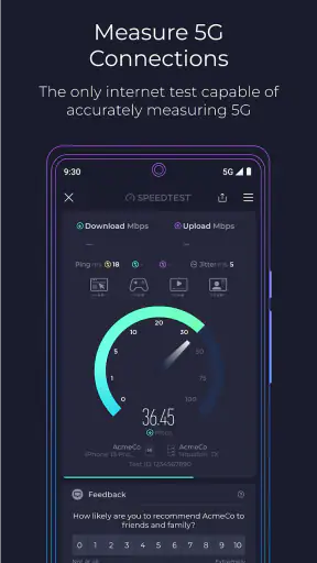 Speedtest - インターネット速度 screenshot