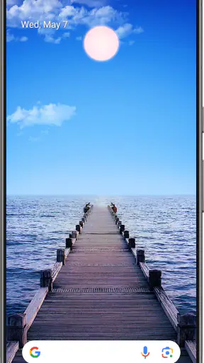 Sun & Moon Live Wallpapers screenshot