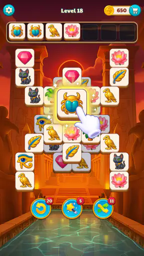 Tile Pyramid: マッチクエスト screenshot