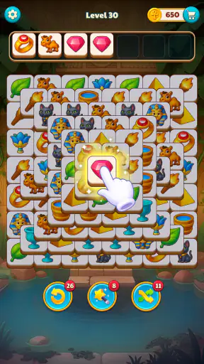 Tile Pyramid: マッチクエスト screenshot
