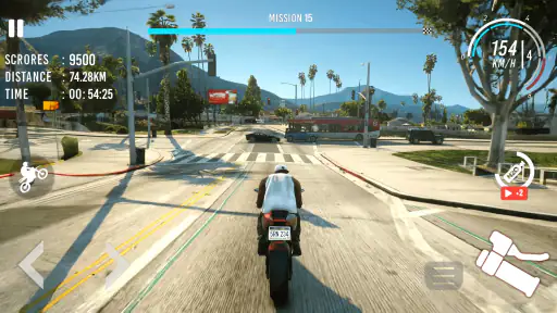 Traffic Bike Rider Rush screenshot