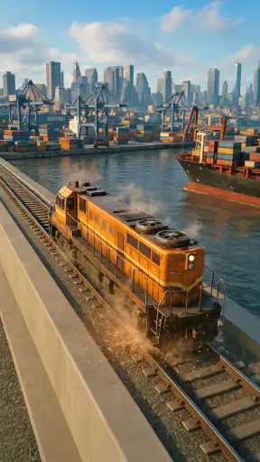 Train Ramp Jumping screenshot
