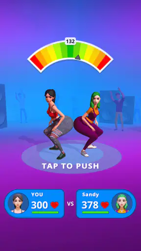 Twerk Race 3D トゥワーク・ランニングゲーム screenshot
