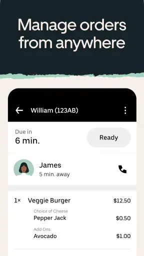 Uber Eats 注文管理ツール screenshot