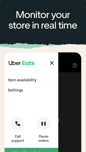 Uber Eats 注文管理ツール screenshot