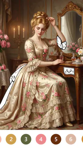 Victorian Coloring Book screenshot 11