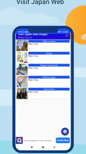 Visit Japan Web Info screenshot 12