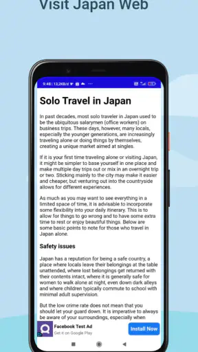 Visit Japan Web Info screenshot 9