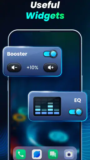 Volume Bass Booster, Equalizer screenshot