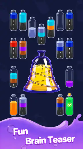 Water Jam Sort: ウォーターソート、色合わせ screenshot