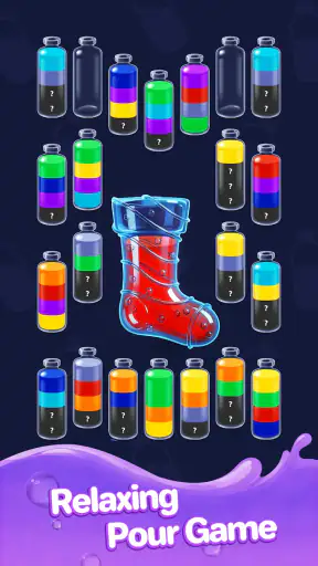 Water Jam Sort: ウォーターソート、色合わせ screenshot