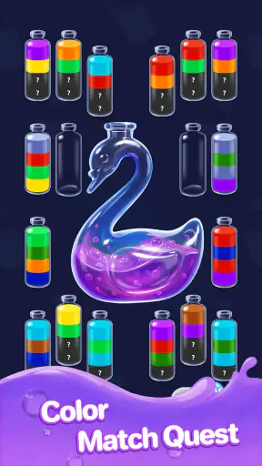 Water Jam Sort: ウォーターソート、色合わせ screenshot