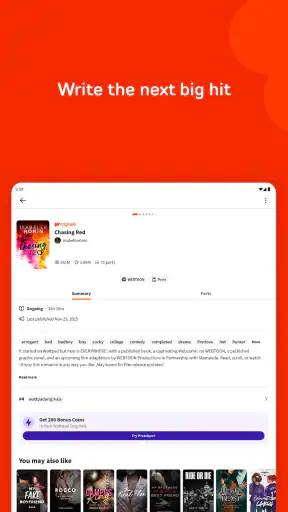 Wattpad - Read & Write Stories screenshot 11