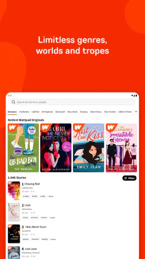 Wattpad - Read & Write Stories screenshot 9