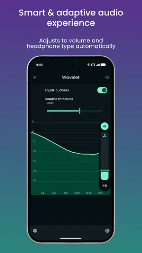 Wavelet: headphone equalizer screenshot